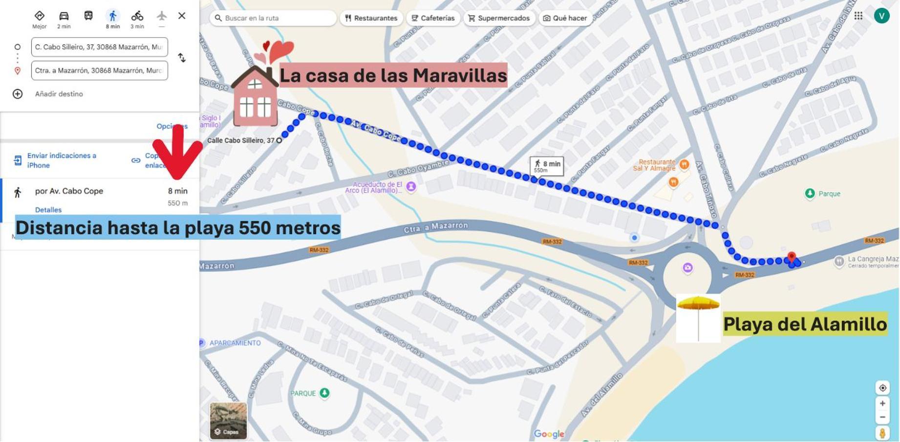 La Casa De Las Maravillas Пуэрто-де-Масаррон Экстерьер фото